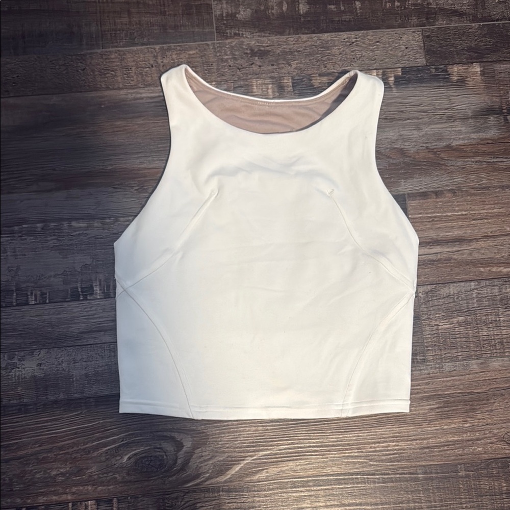Lululemon Align Women's White Crop Top size 2